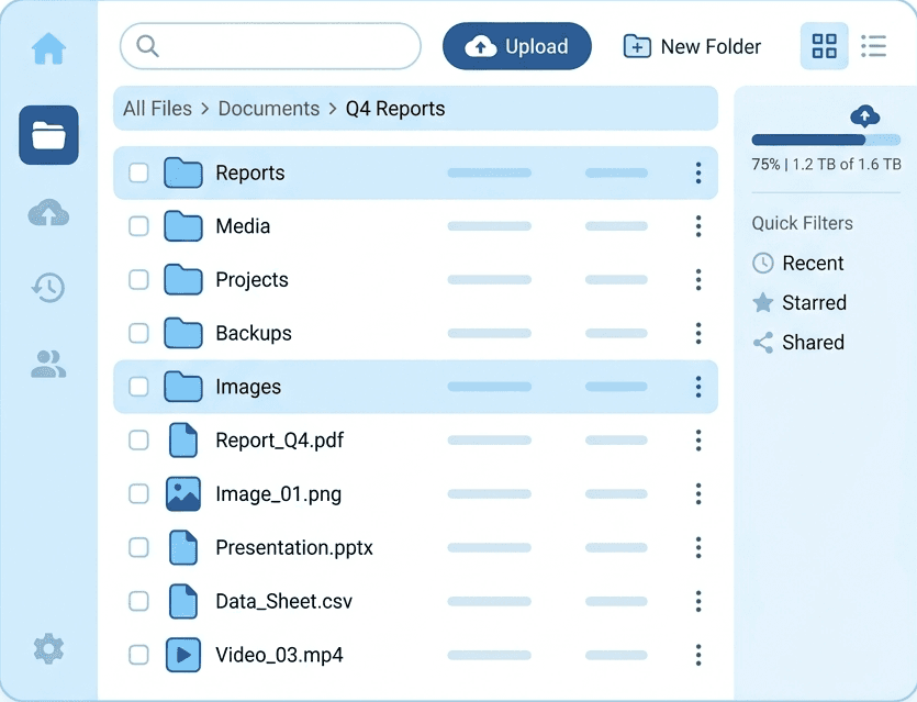 CMS & Cloud Storage